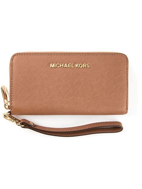 michael kors lagoon wallet|Michael Kors Jet Set Travel Zip Around Card Case Wallet Brown .